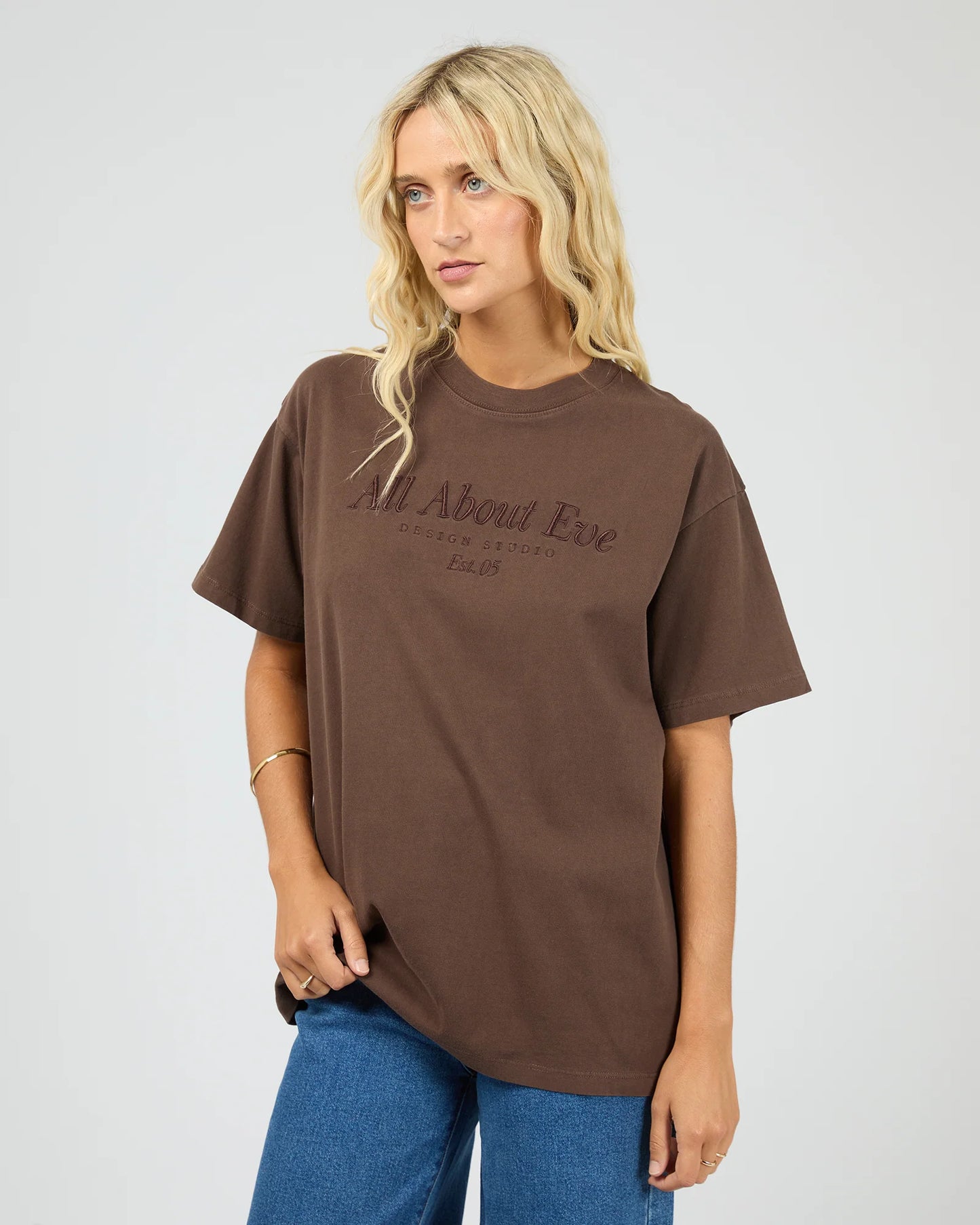 Timeless Tee- Brown