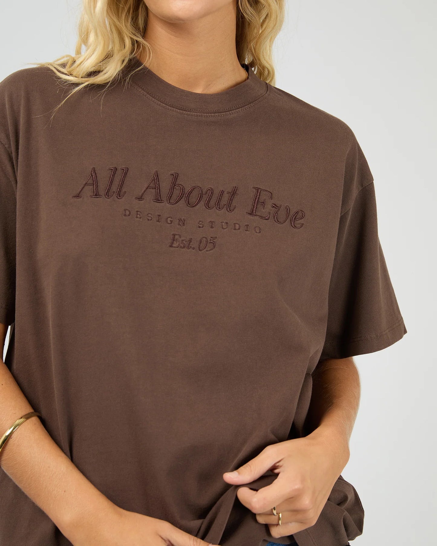Timeless Tee- Brown