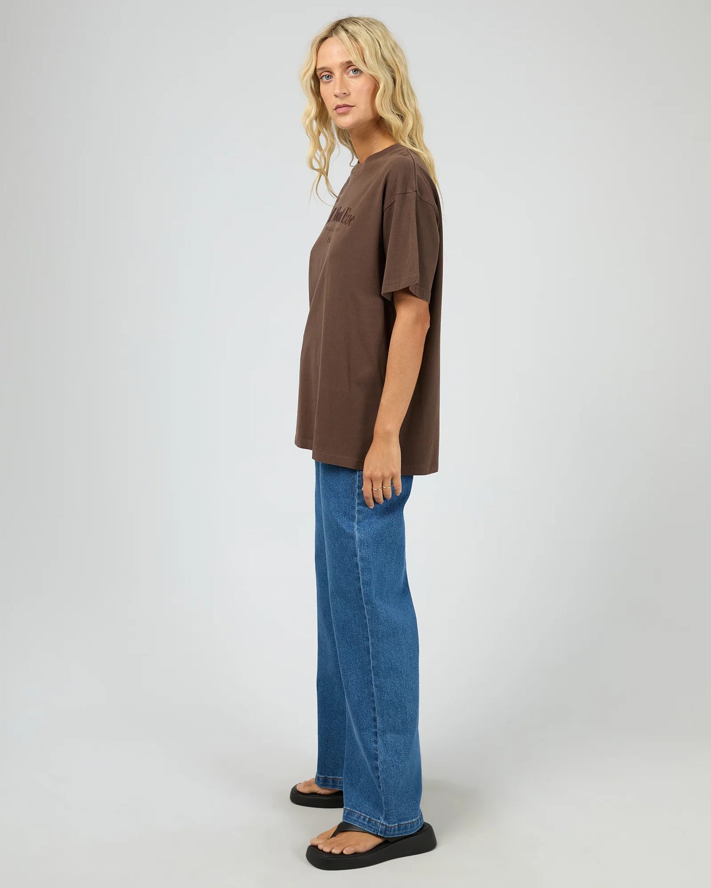 Timeless Tee- Brown
