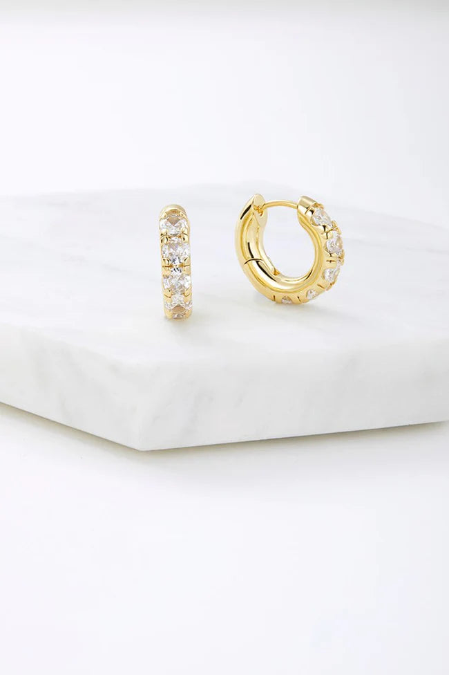 Zafino Hope Hoop- Gold