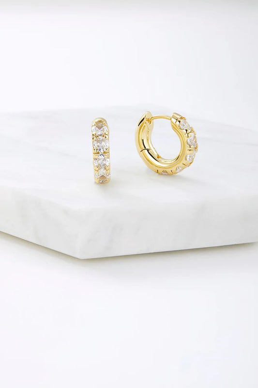 Zafino Hope Hoop- Gold