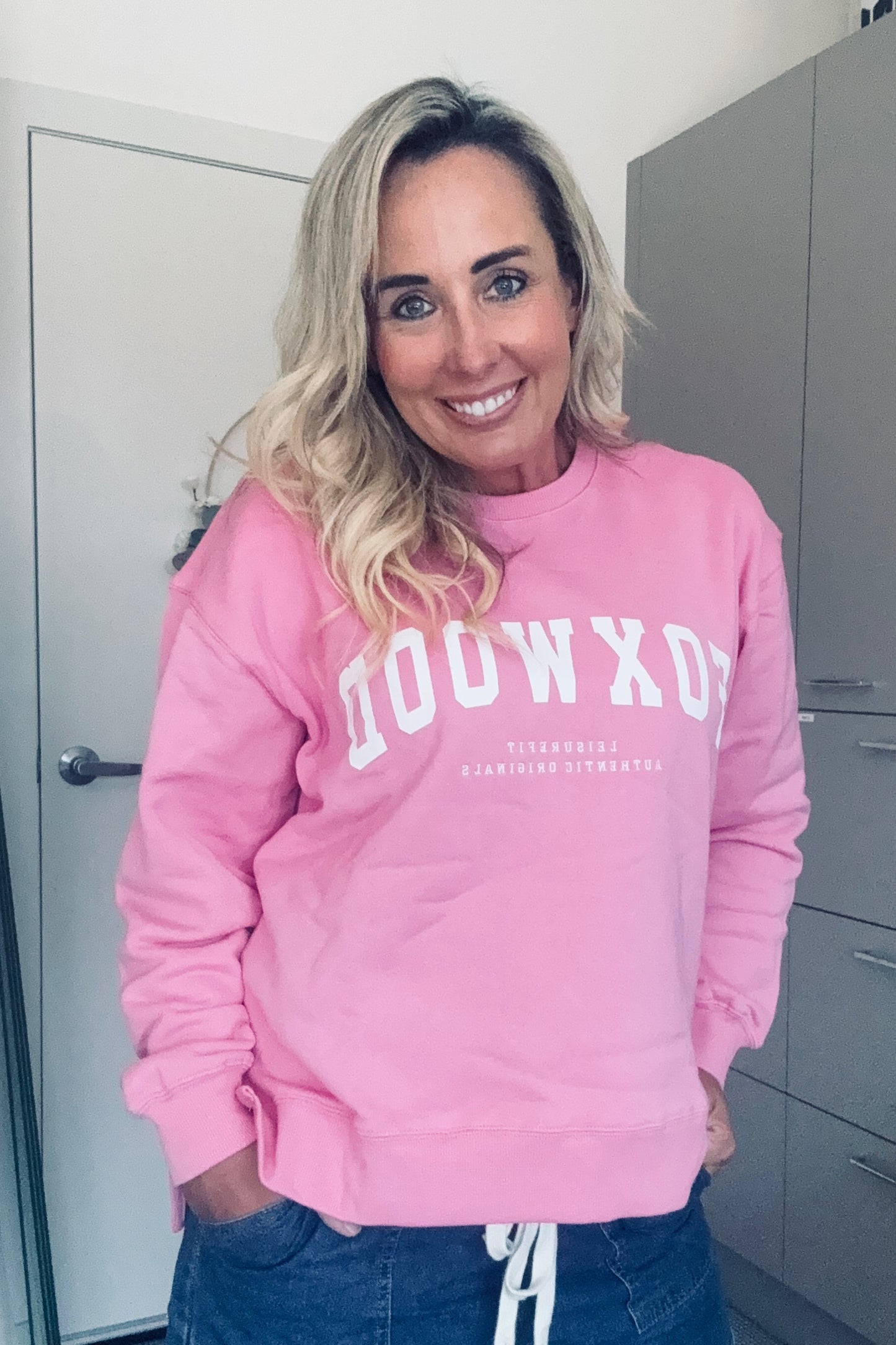 Interval Crew- Bubblegum Pink/White