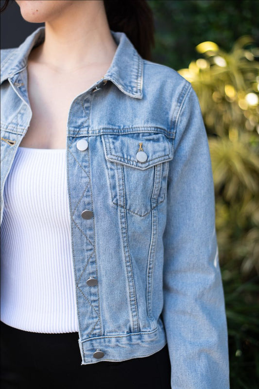 Denim Jacket- Blue Wash