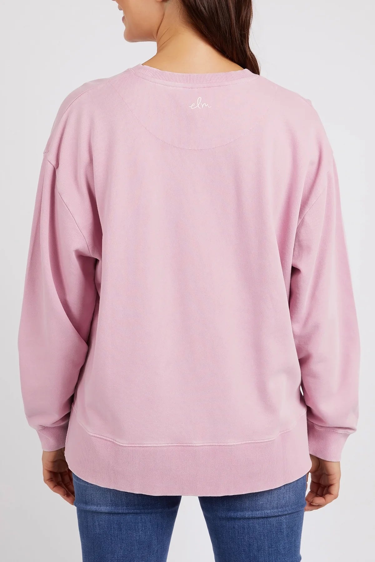 Amber Crew- Peony Pink