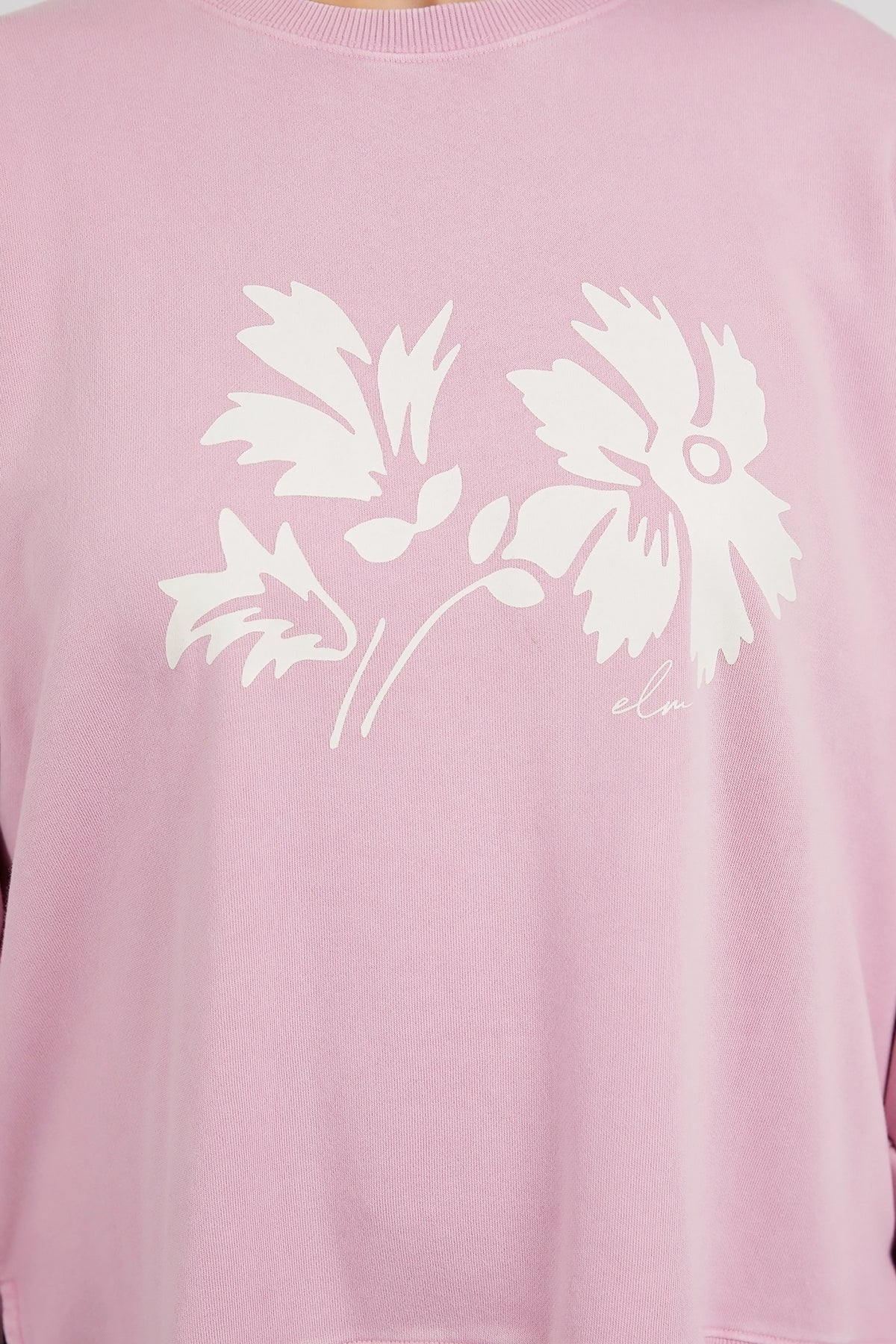 Amber Crew- Peony Pink