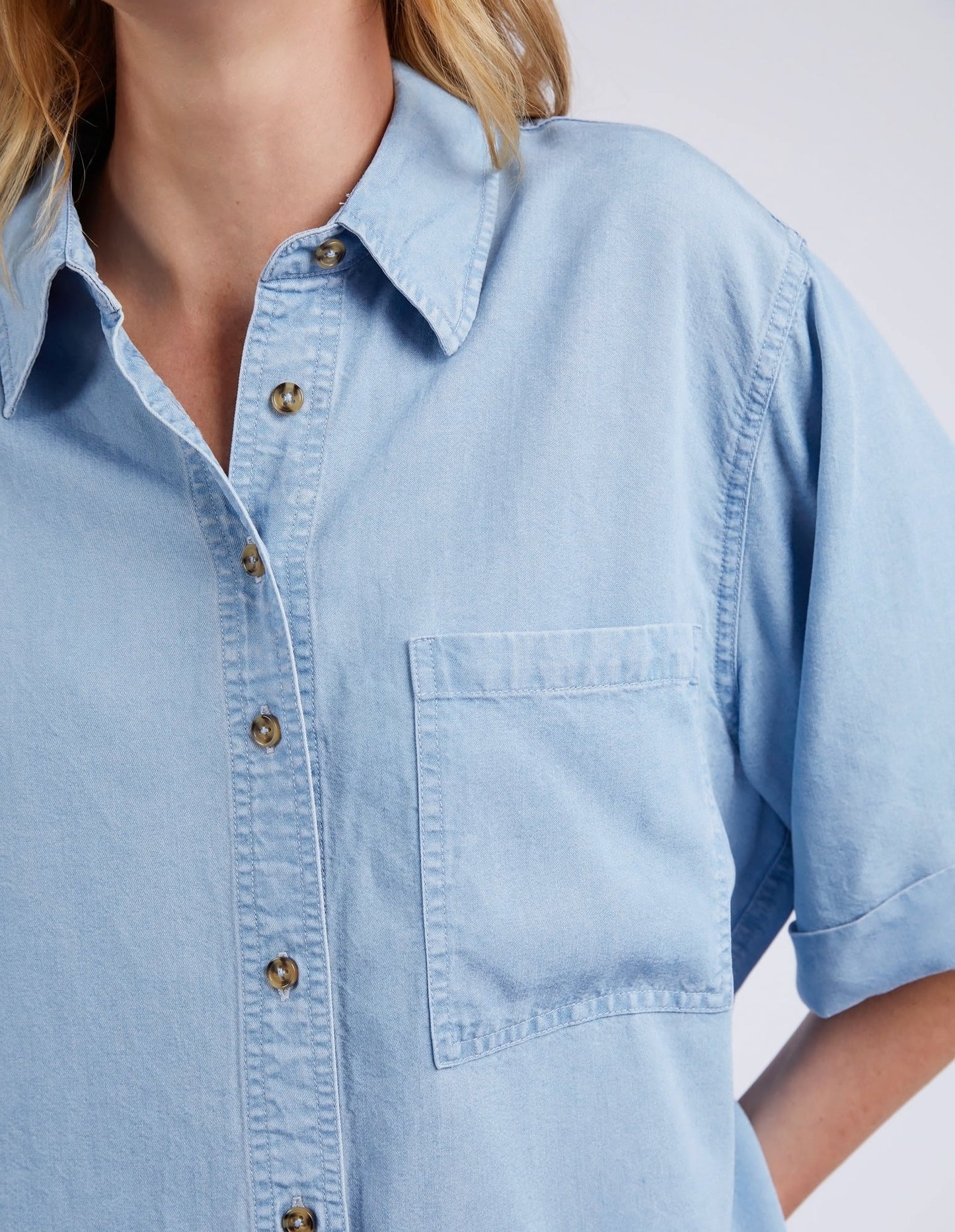 Blissful Chambray Shirt