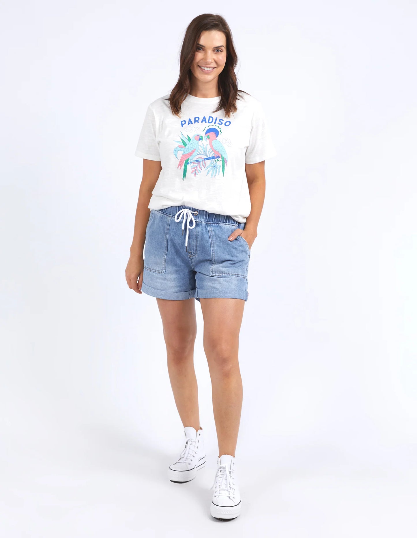 Paradiso Tee- Marshmallow