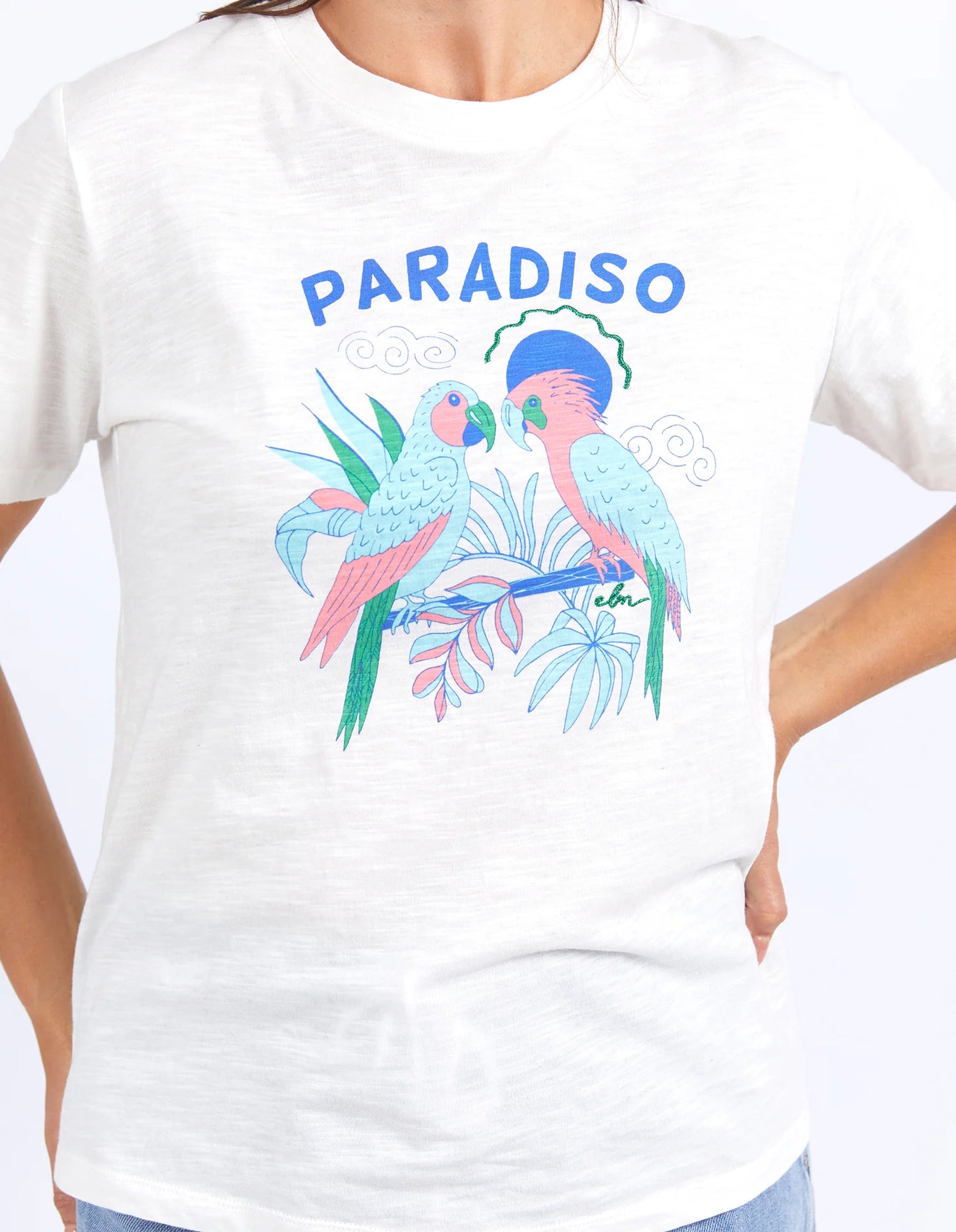 Paradiso Tee- Marshmallow