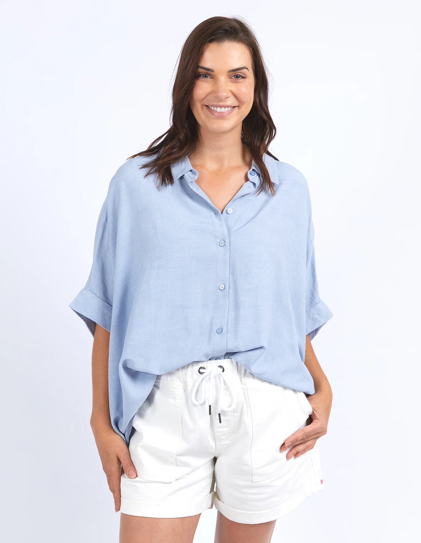 Blaise Shirt- Dream Blue