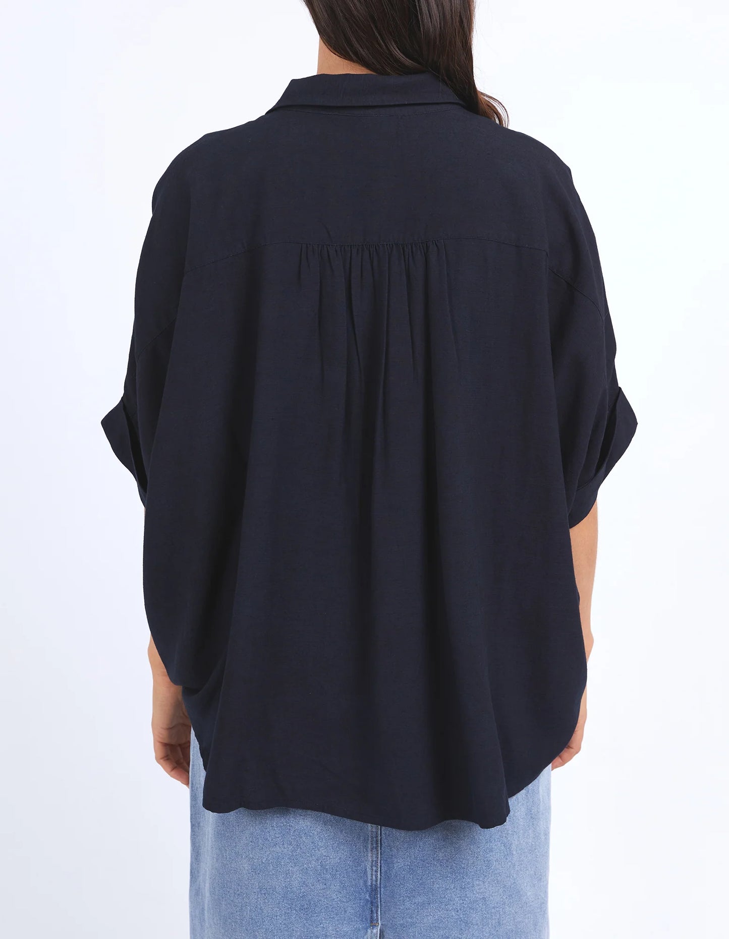 Blaise Shirt- Dark Sapphire