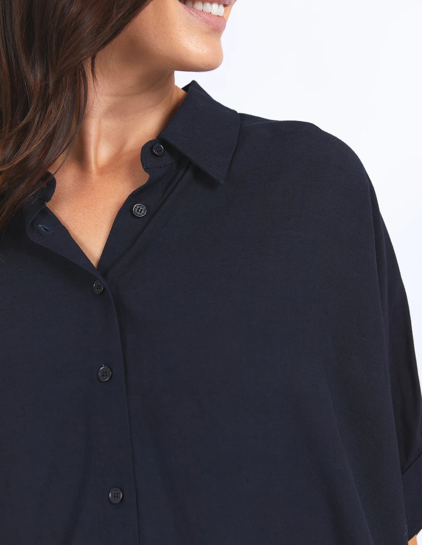 Blaise Shirt- Dark Sapphire