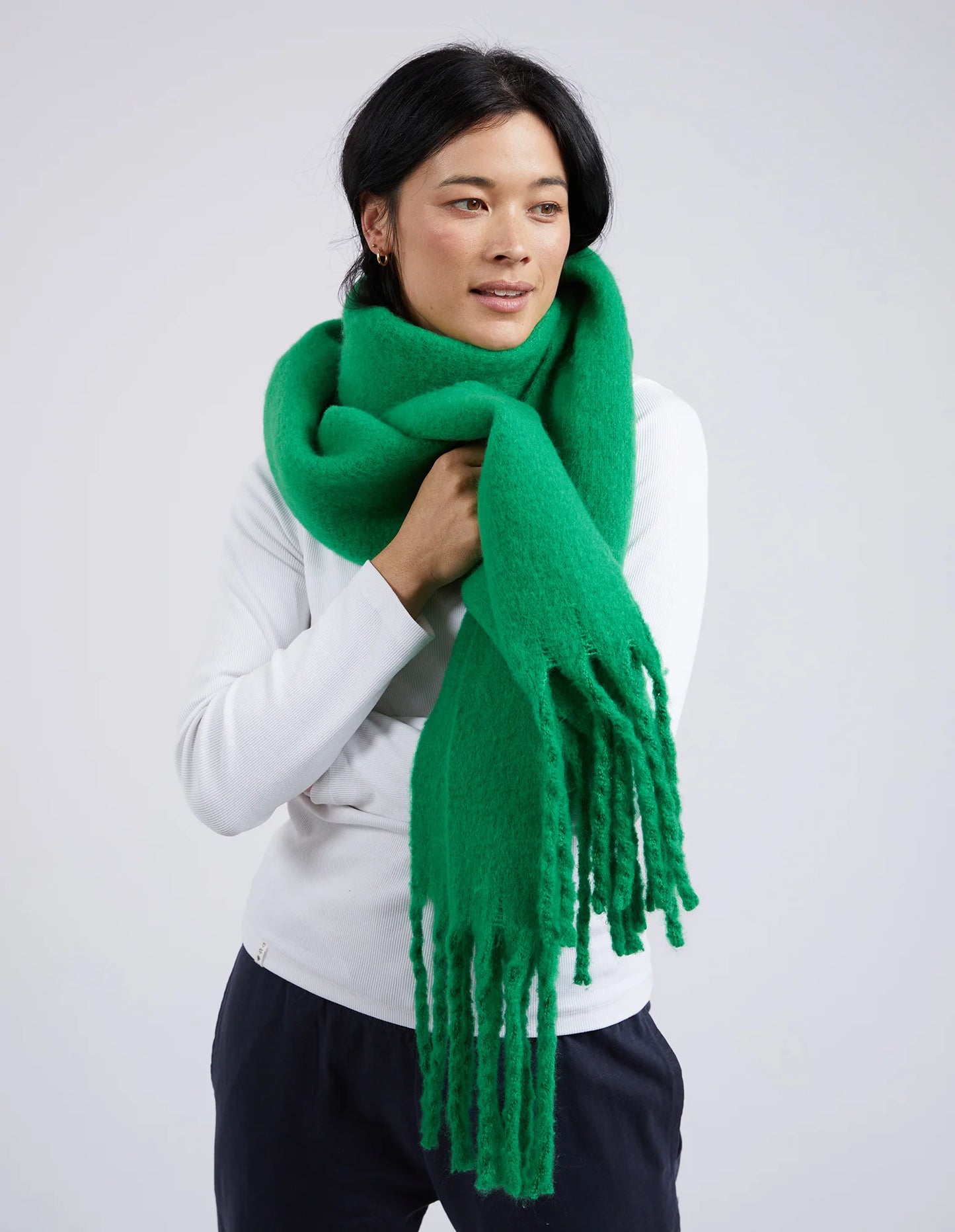 Elm Comfy Scarf - Green