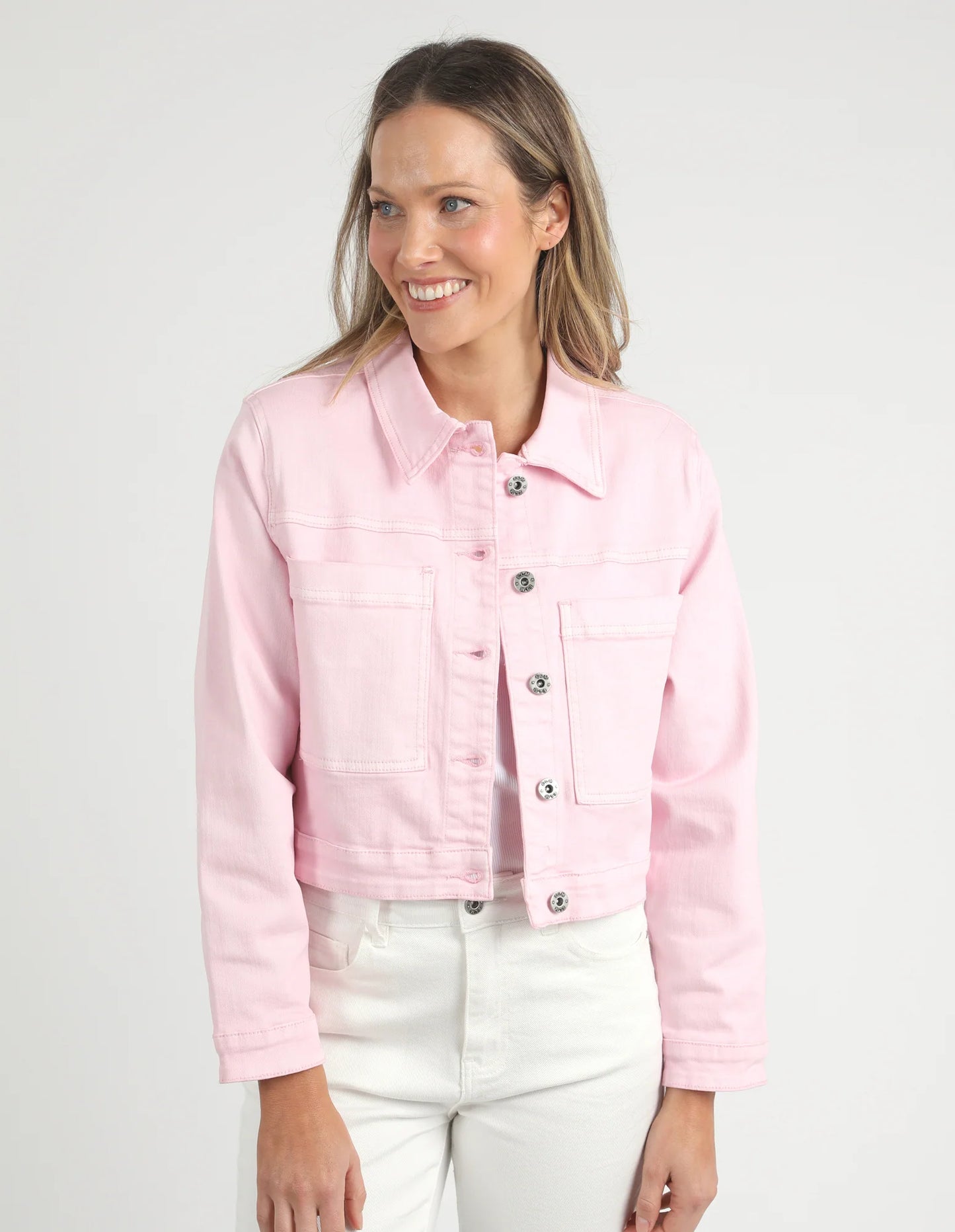 Hazel Denim Jacket - Pinkaboo