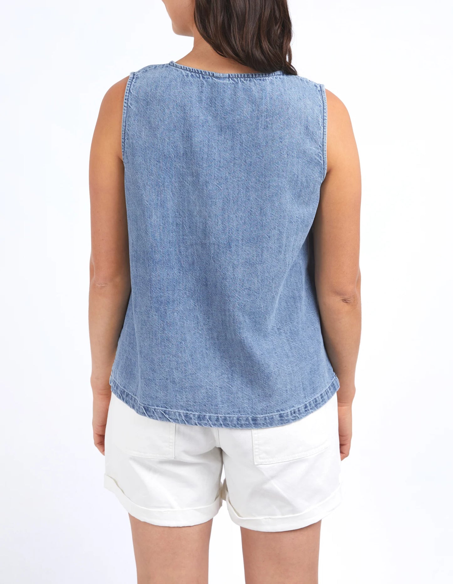 Curtis Chambray Tank