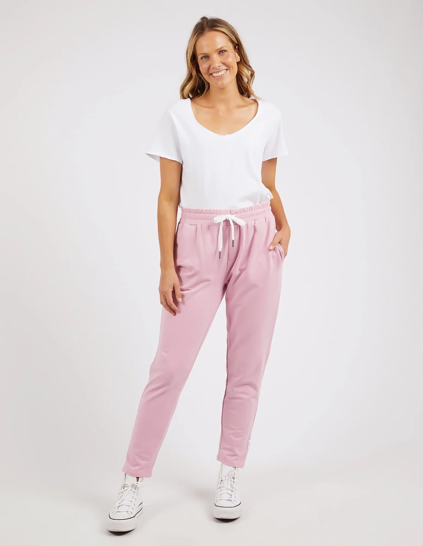 The Lobby Pant - Peony Pink