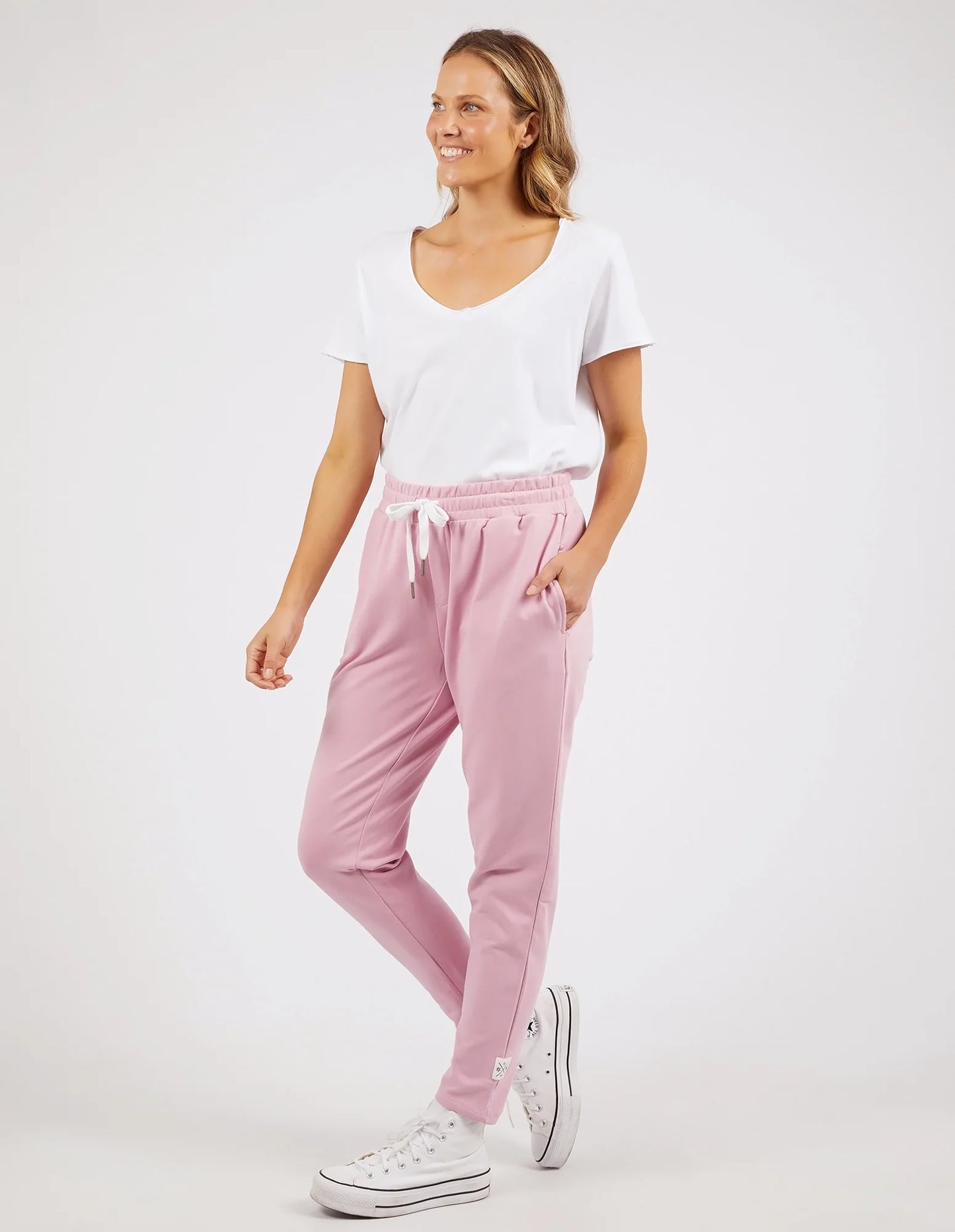 The Lobby Pant - Peony Pink