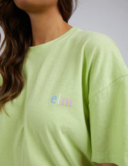 Elm Logo Tee- Keylime