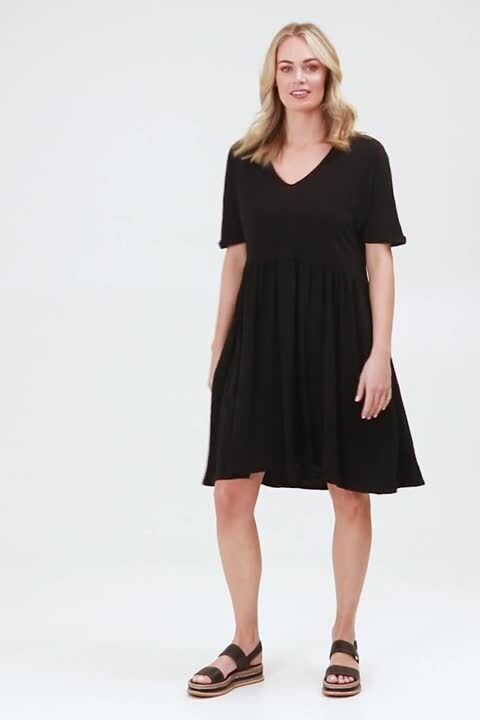 Portsea Dress- Black