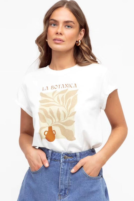 La Botanica Tee- Cream