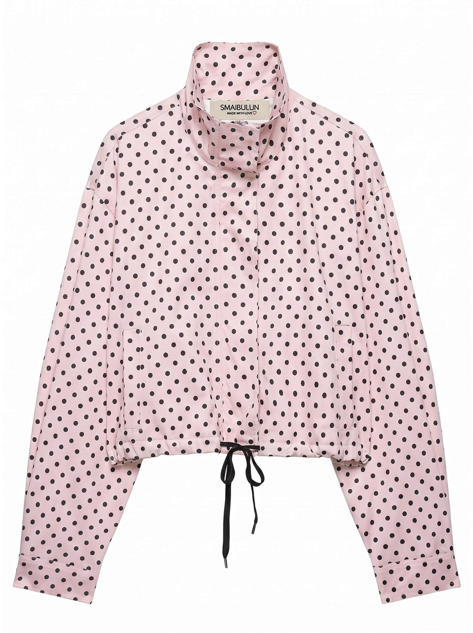 Polka Dot Spray Jacket - Pink