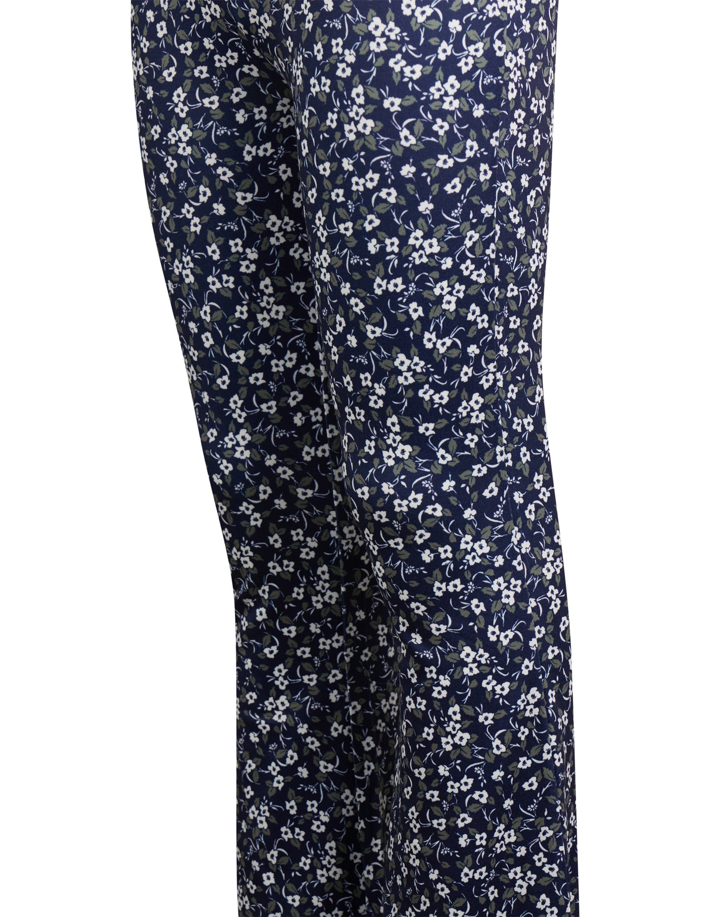 Youth Girls Lulu Floral Flare Pant - Navy