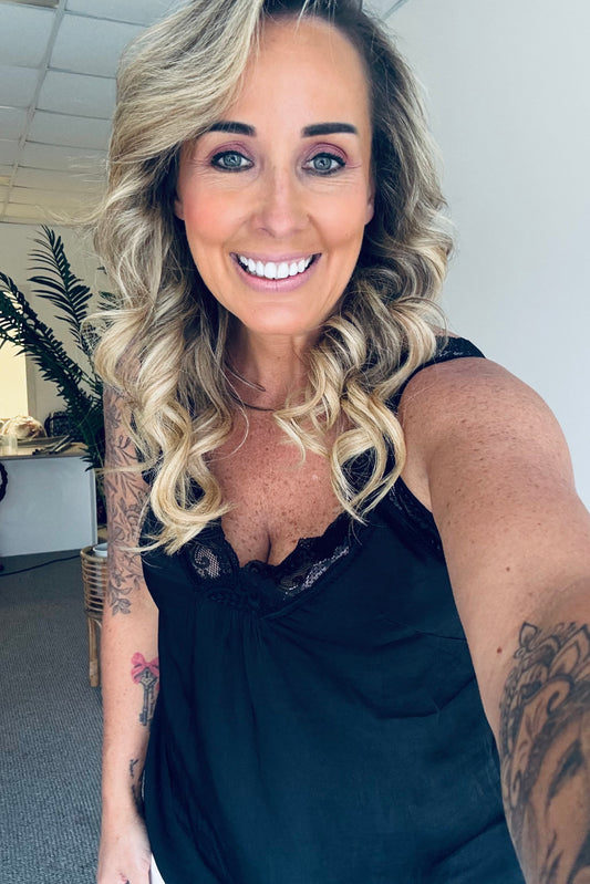 Lace Cami - Black
