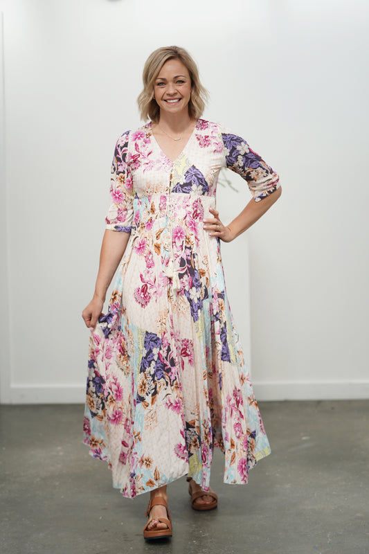 Adele Maxi Dress- Tropical