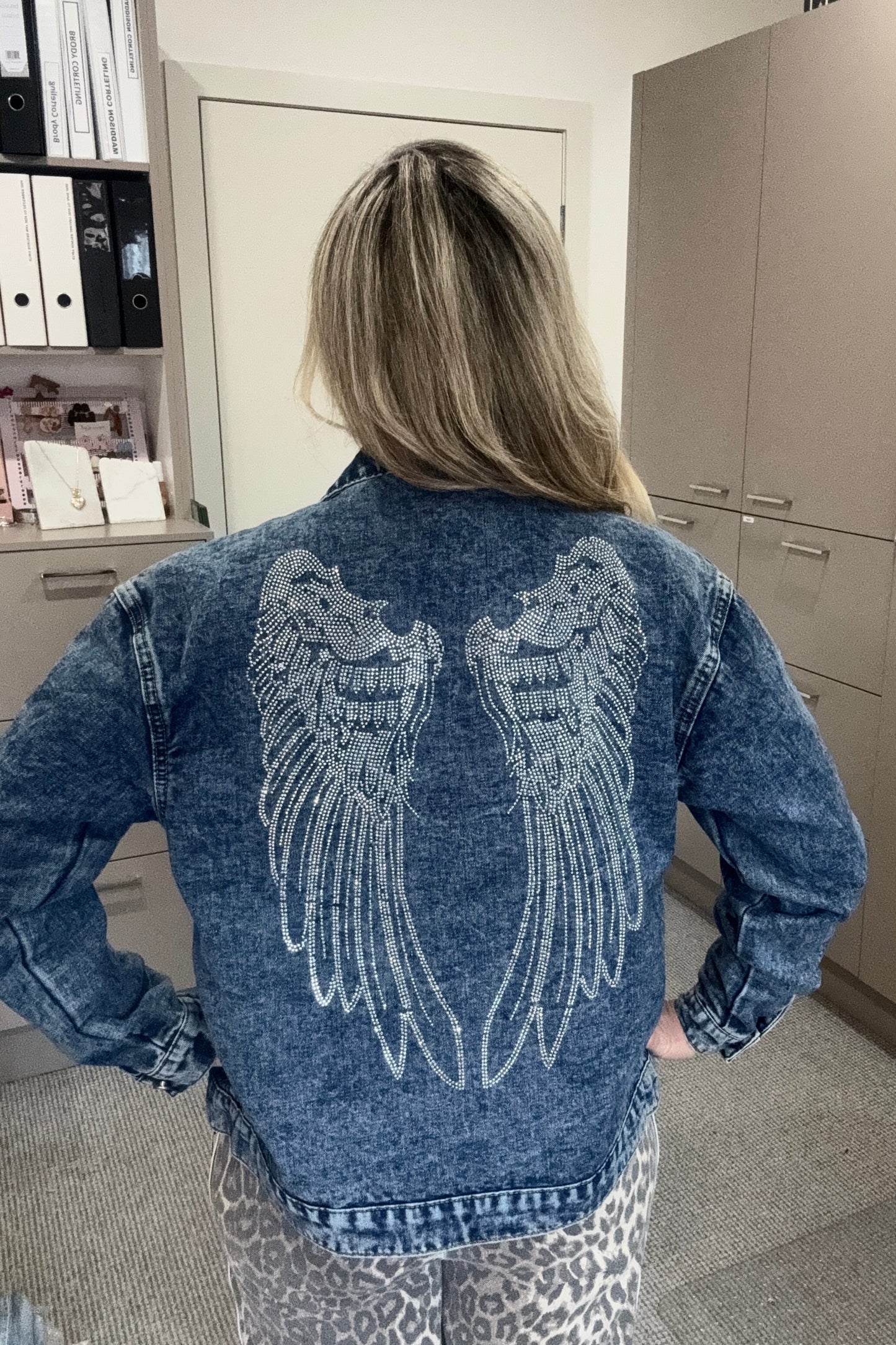 Denim Jacket - Wings