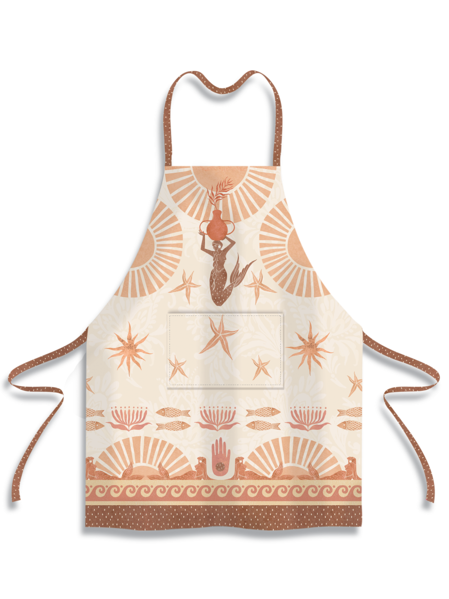 Apron- Tan Mermaid