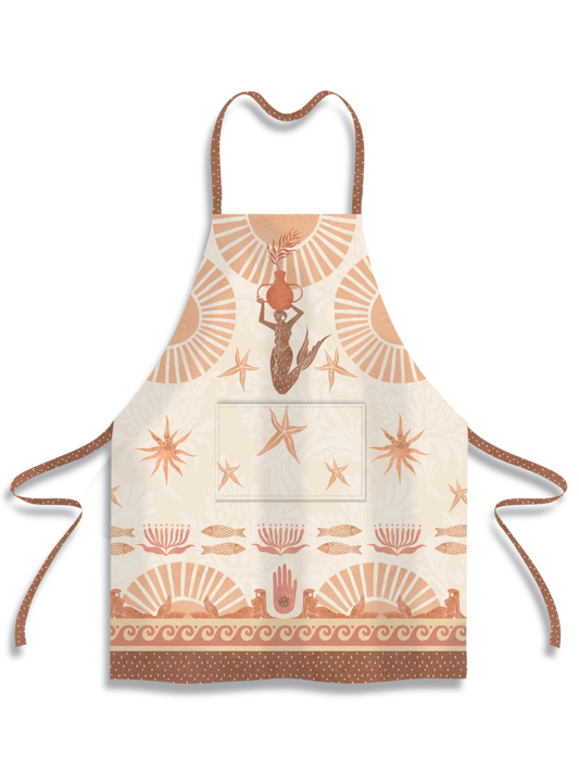 Apron- Tan Mermaid