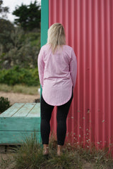 Heritage Mackenzie L/S Top - Pink (BAXTER & ONLINE ONLY)