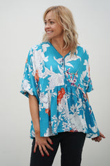 Tropical Blue Shirt (BAXTER & ONLINE ONLY)