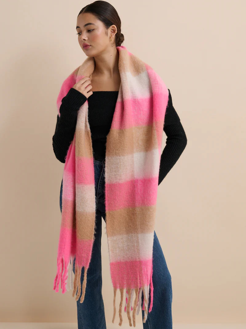 Pink Whisper Scarf