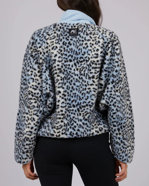 Snow Leopard Teddy Jacket