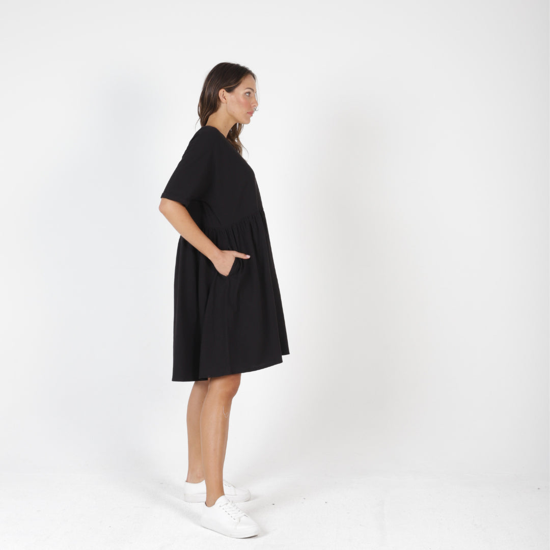 Portsea Dress- Black
