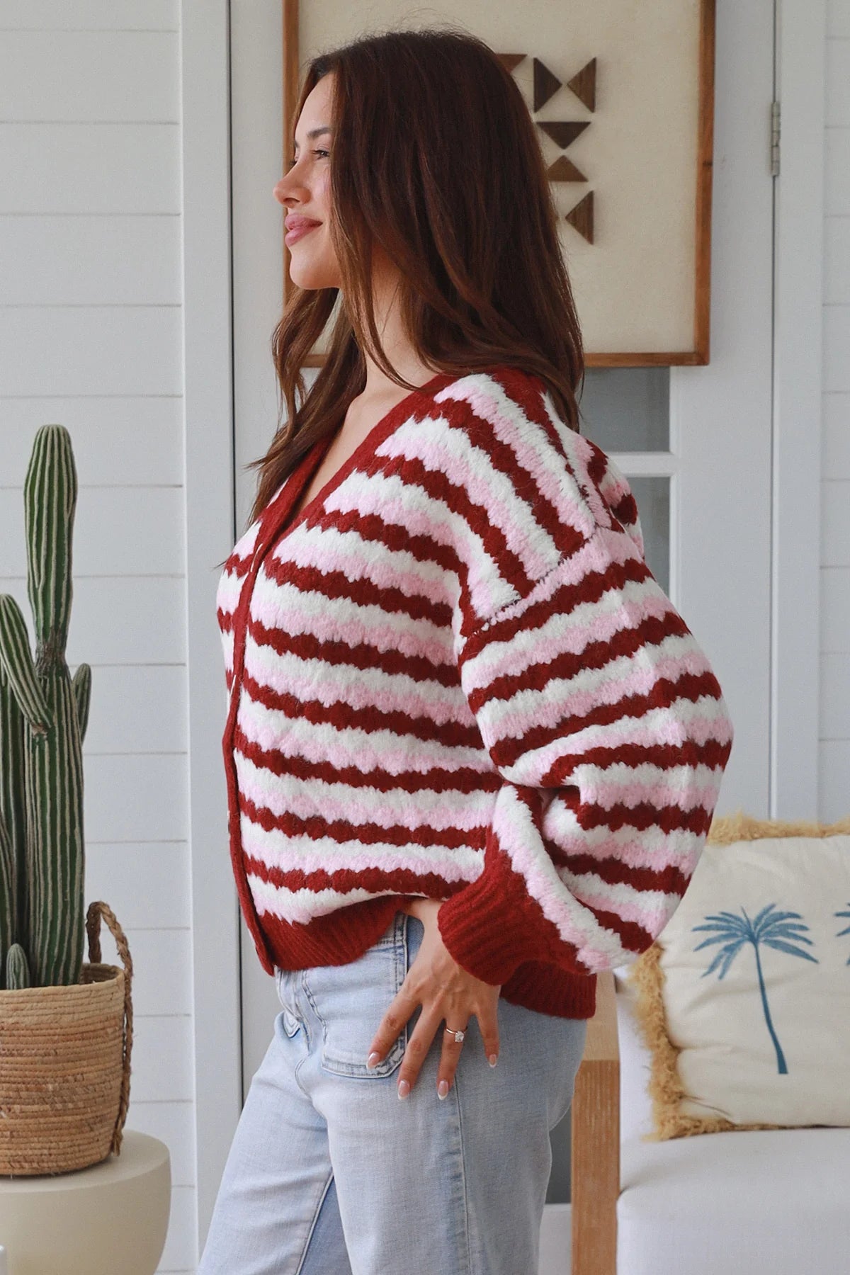 Plum Sundae Cardi