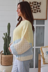 Cloud Knit Jumper- Lemon