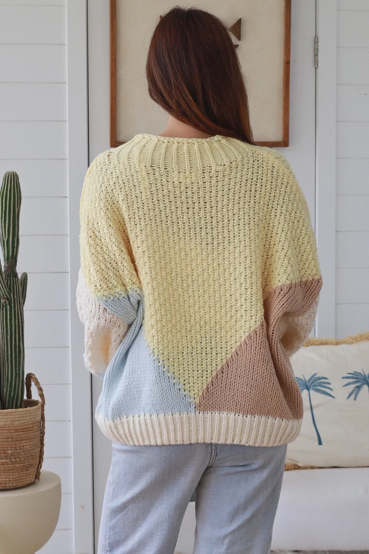 Cloud Knit Jumper- Lemon