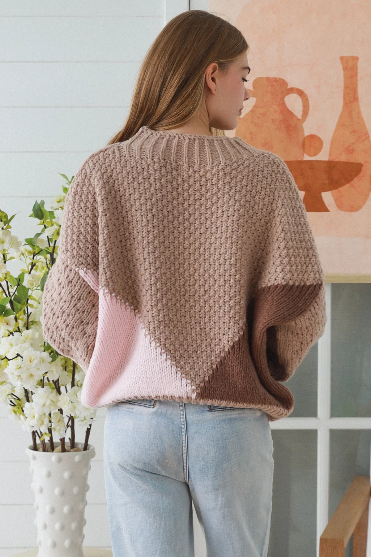 Cloud Knit Jumper- Mocha Taupe
