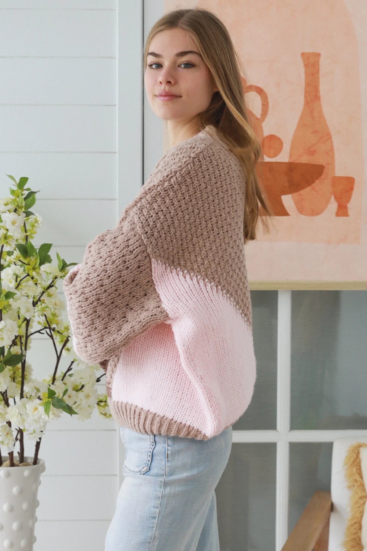 Cloud Knit Jumper- Mocha Taupe