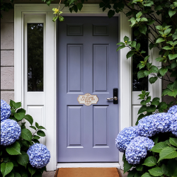 Ceramic Door Sign - Leave By 9pm