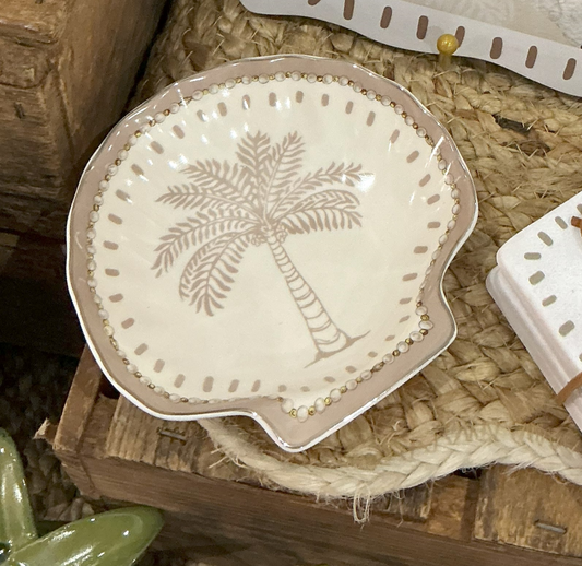 Trinket Bowl - Palm Tree