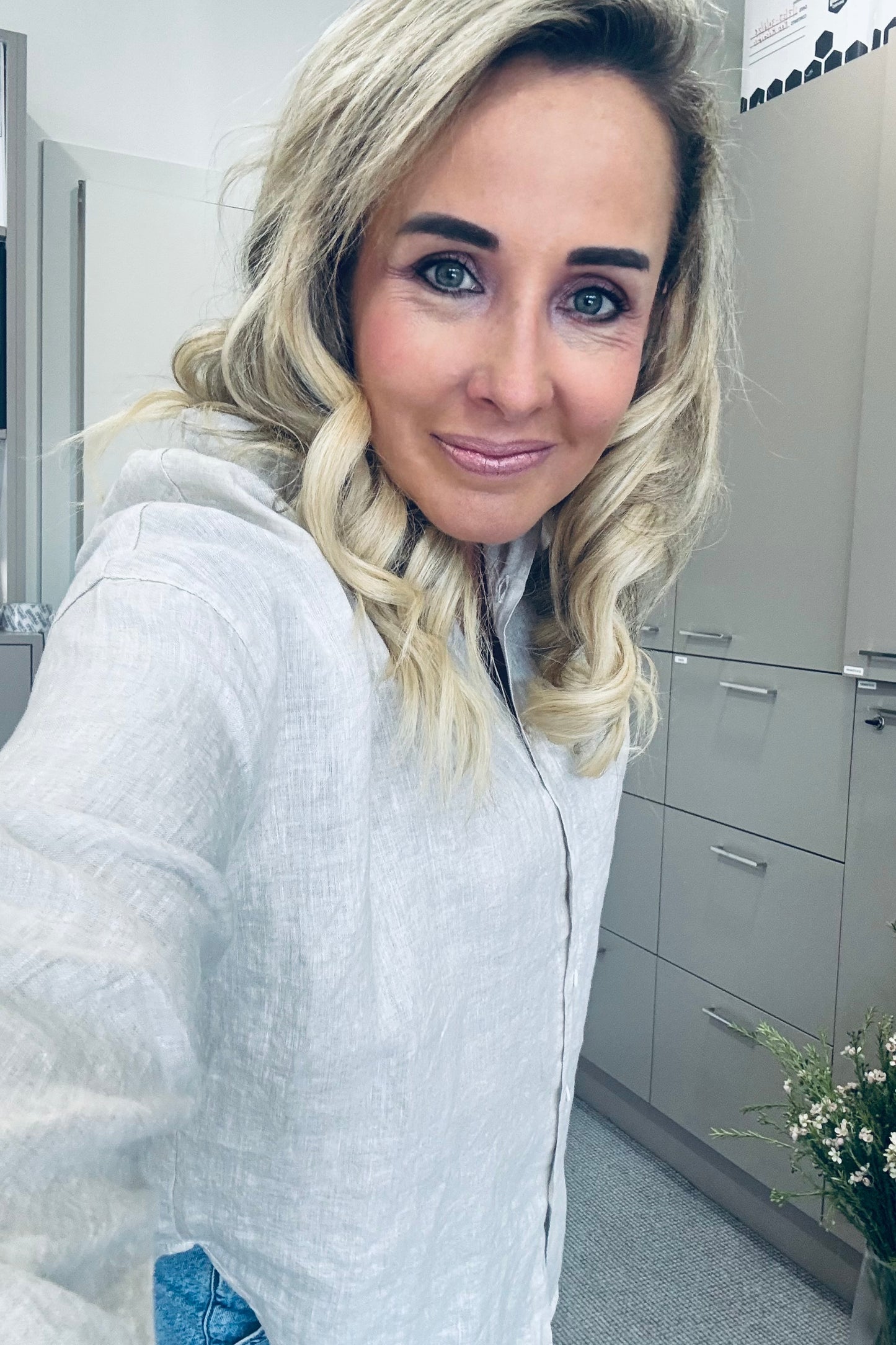 Luxe Linen Shirt- Natural