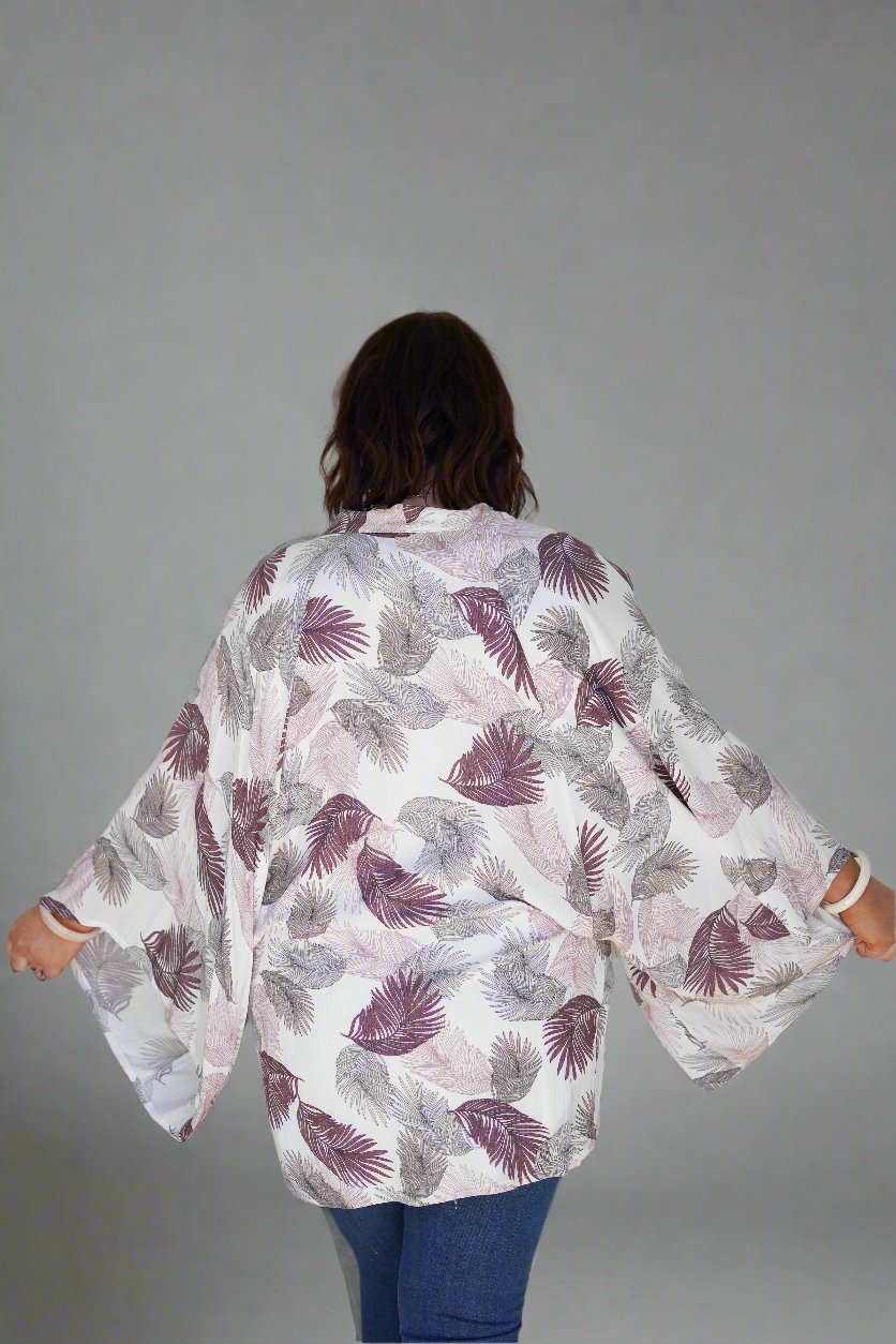 Wine Floral Cape