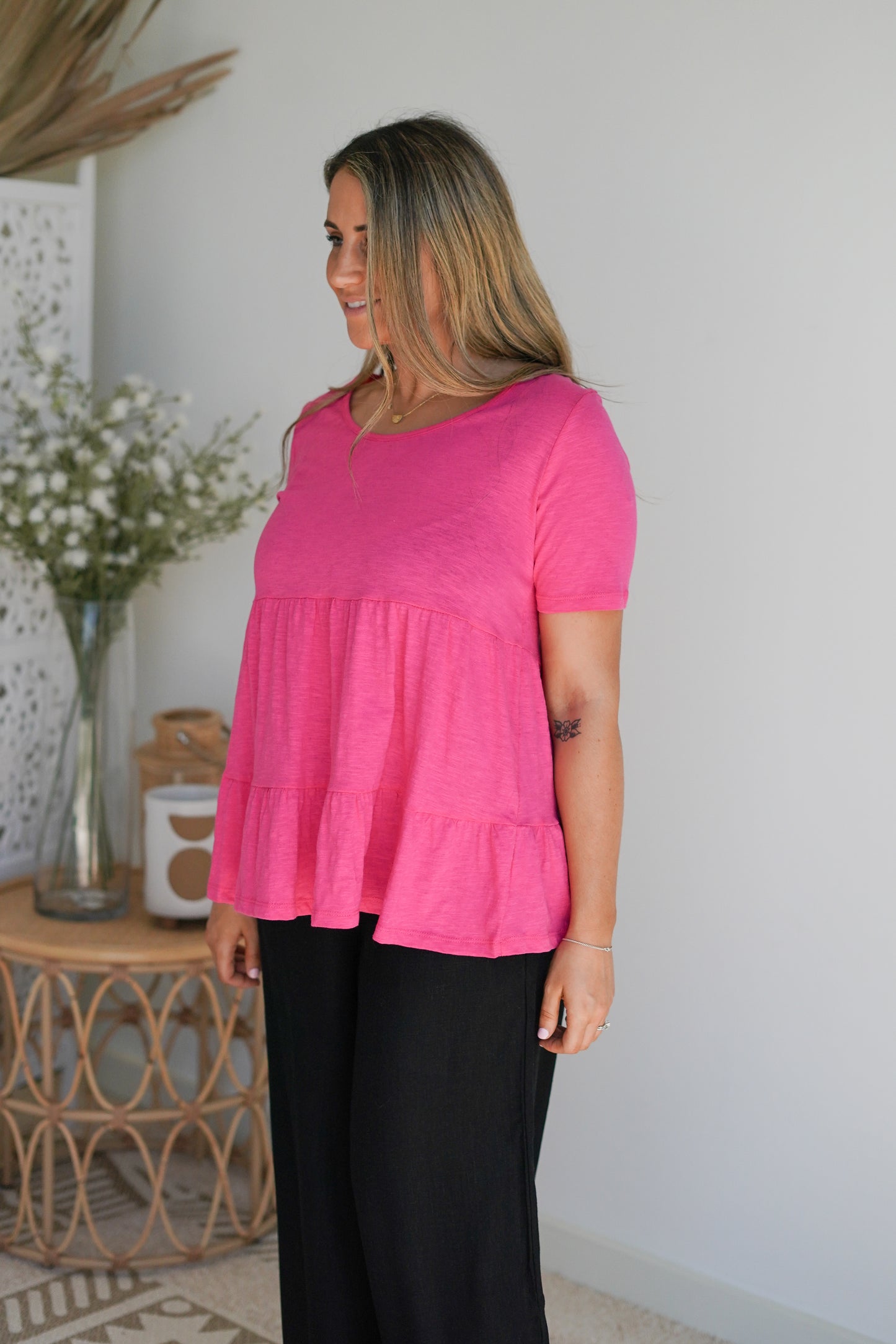 Sofia Top - Fuchsia