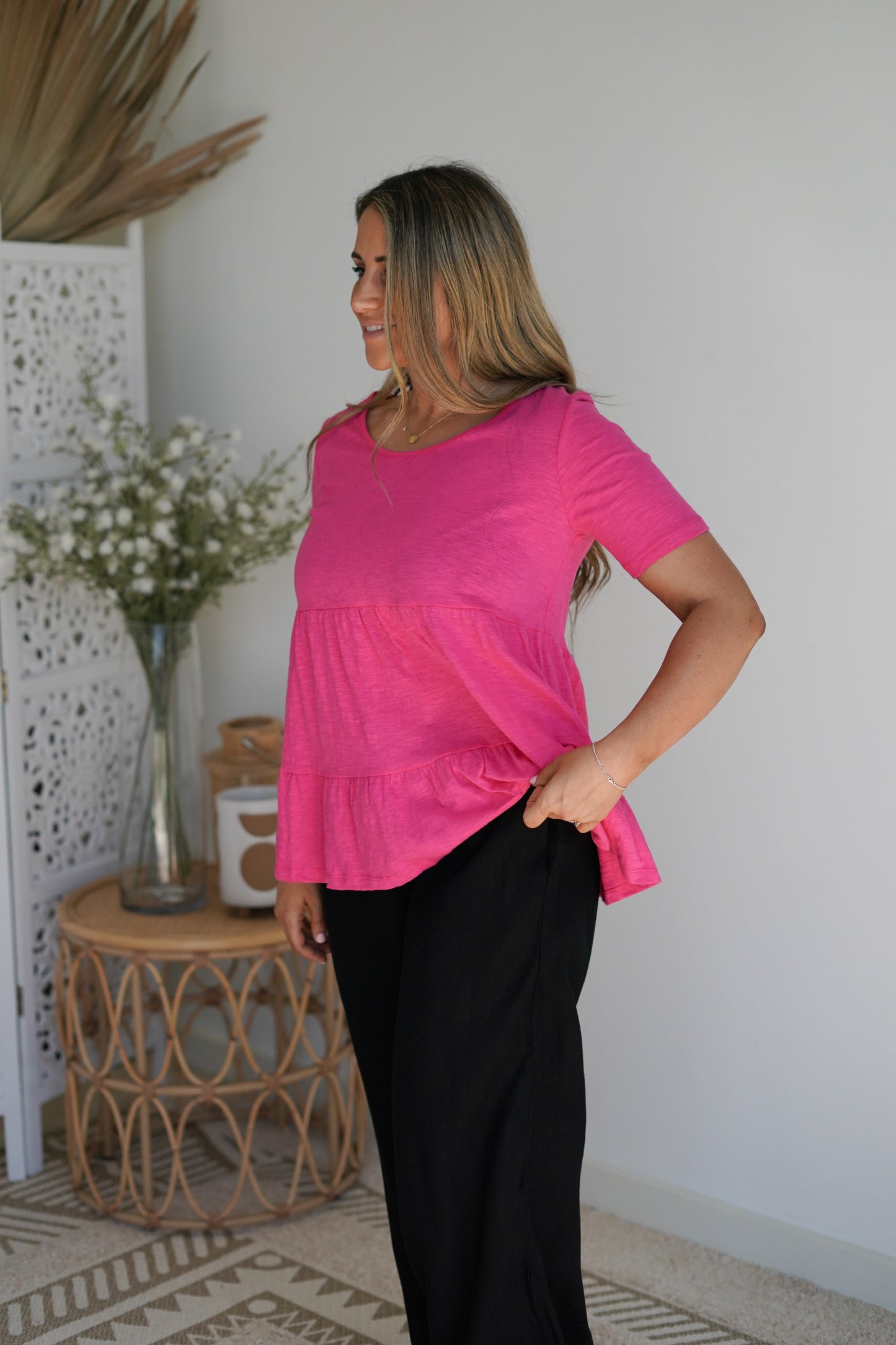 Sofia Top - Fuchsia