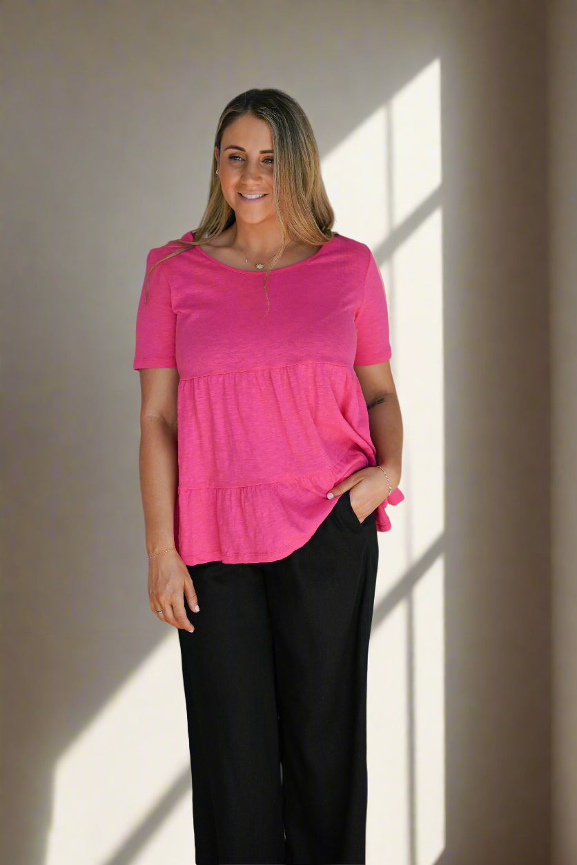 Sofia Top - Fuchsia