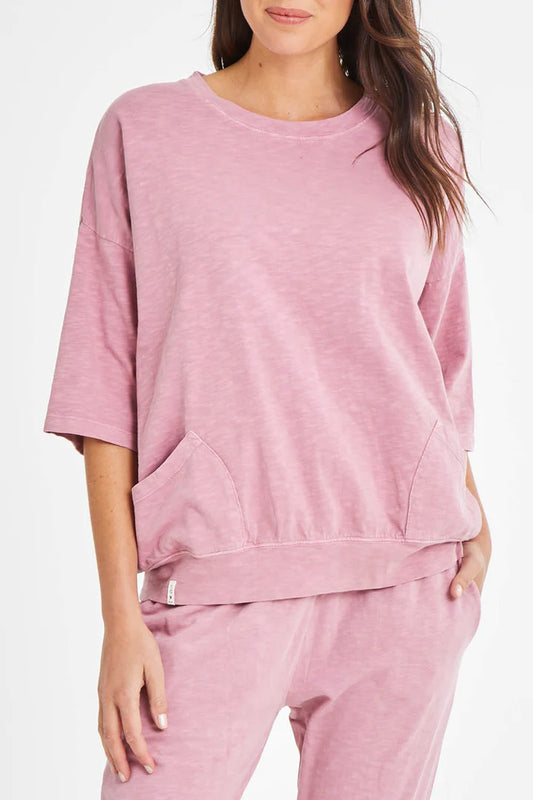 Mazie Sweat - Dusty Pink