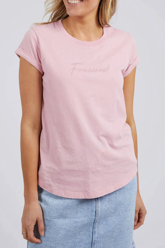 Signature Tee- Pink Nectar