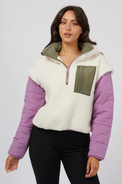 Arctic Teddy Jacket- Multicoloured